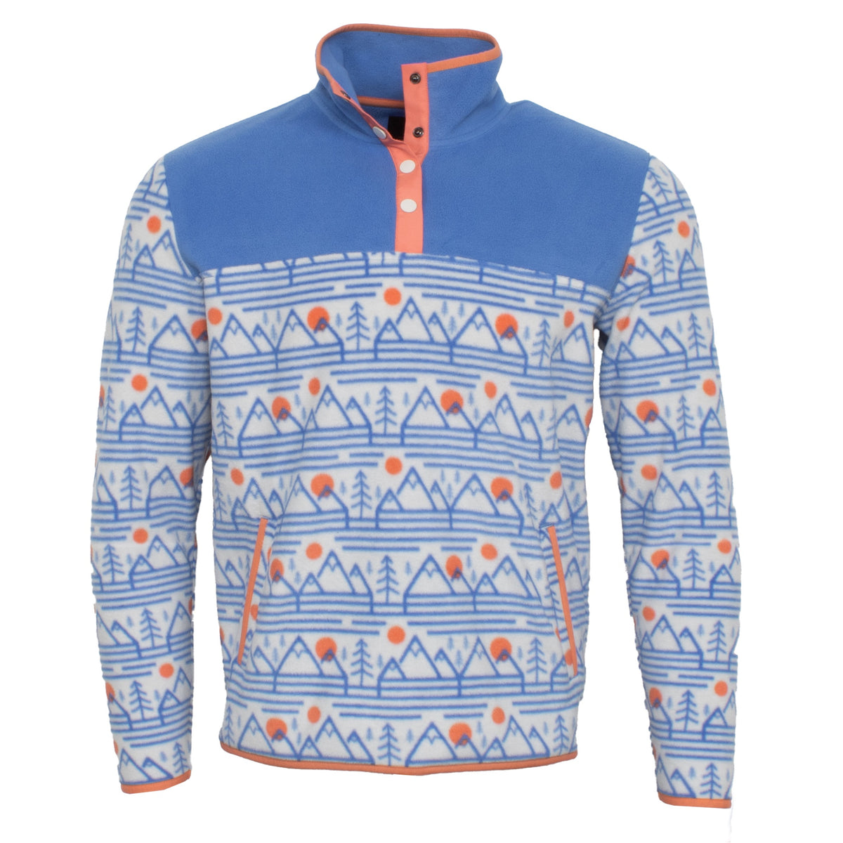 Summit Serenity Fleece Quarter Button – Jack and Sage