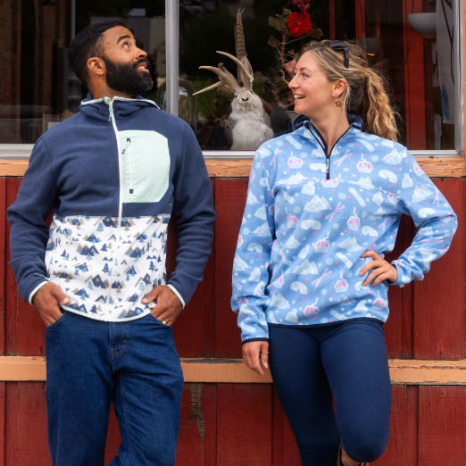 Kings and Queens of Apres Fleece Quarter Zip 2