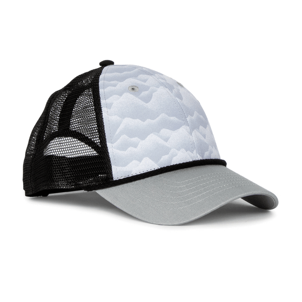 Wavy Peaks Trucker Cap