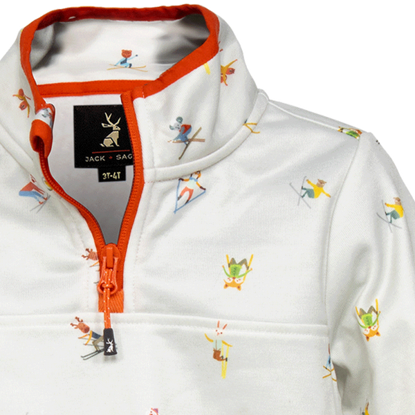 Animals Shred Toddler Quarter Zip