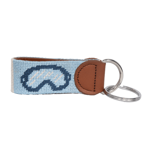 Goggles Needlepoint Keychain