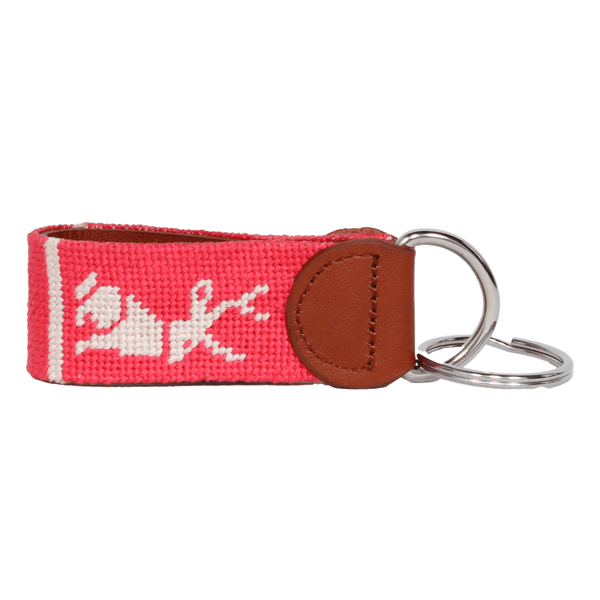 Jack Needlepoint Keychain