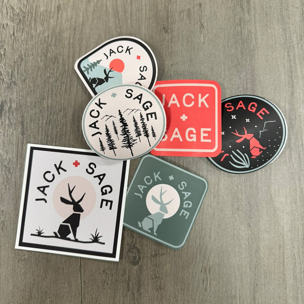 Sticker Pack (2-4 Stickers)