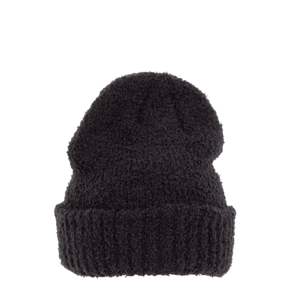 Fluffle Black Beanie