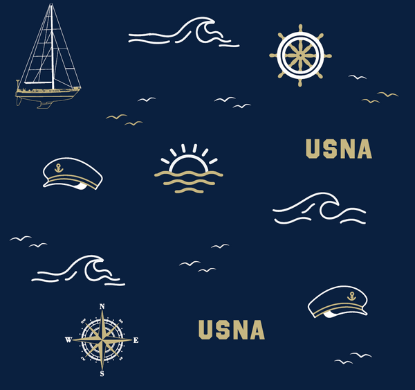 Navy Ocean Icons - Fandom - Camp Shirt