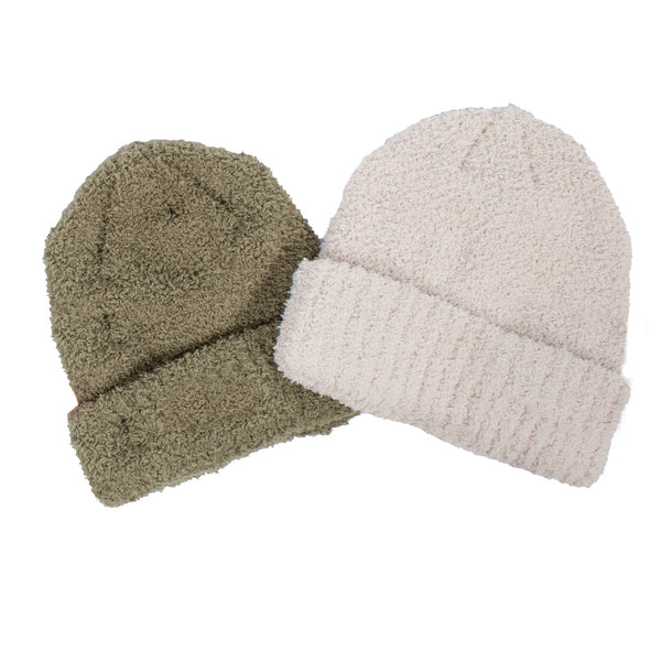 Fluffle Ivory Beanie