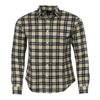 CU Boulder Flannel - Black and Gold