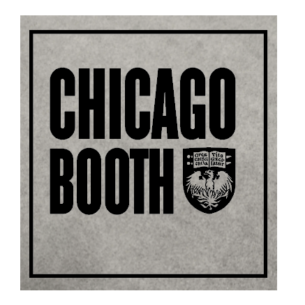 Chicago Booth Ice Grey Suede Patch