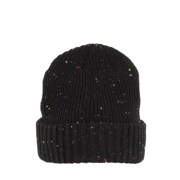 Snow Gradient Black Beanie