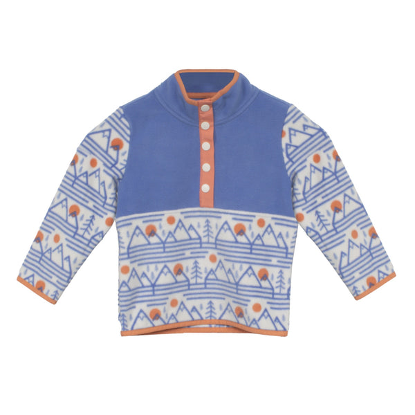 Summit Serenity Kids Fleece Half Button