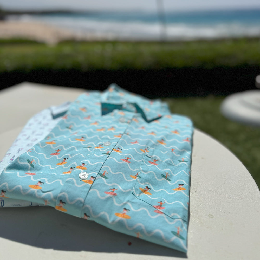 Surfer Babes Camp Shirt