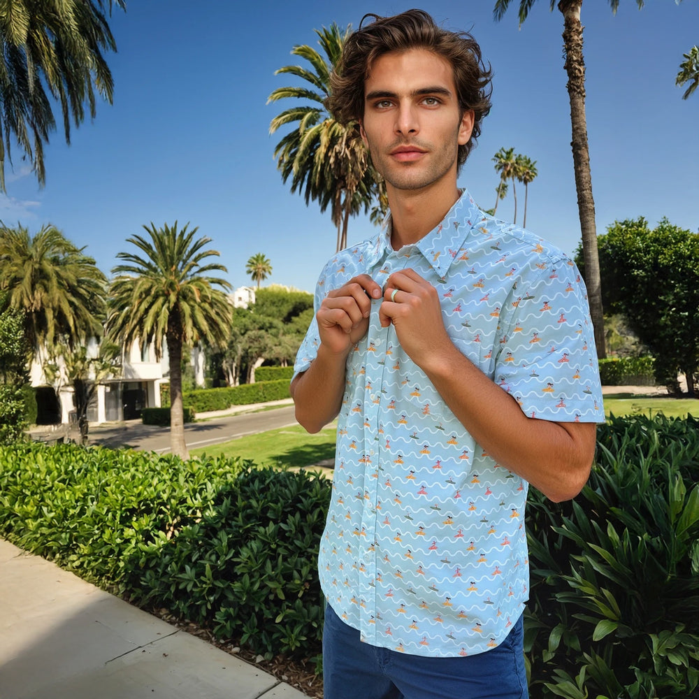 Surfer Babes Camp Shirt