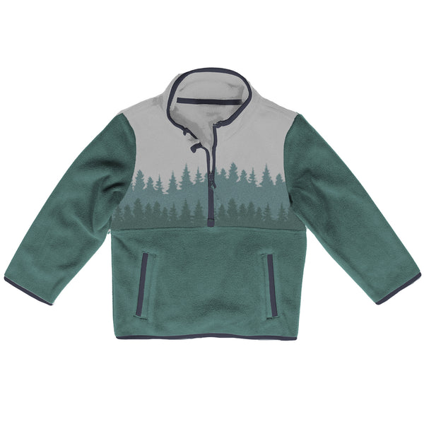 Youth Pine Cascade Half Zip