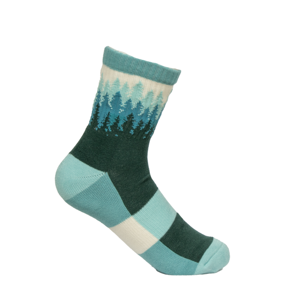 Pine Cascade Quarter Sock