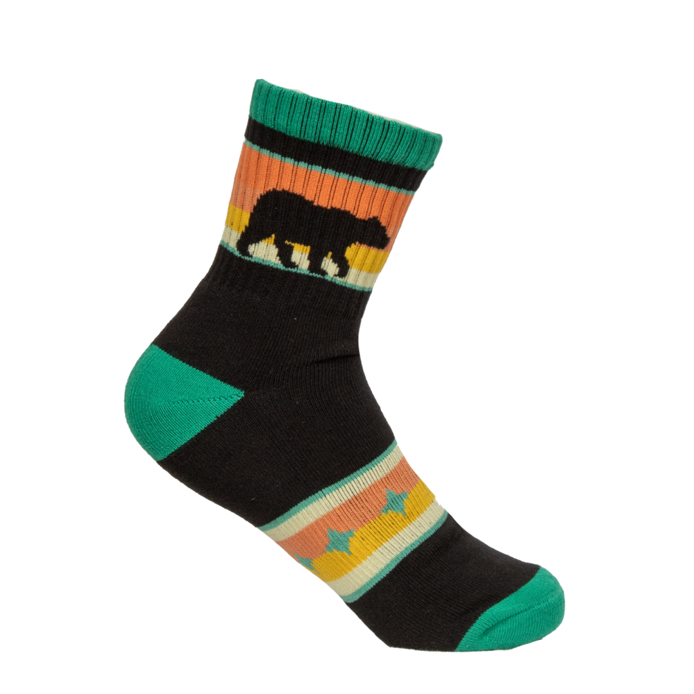 Bear Quarter Sock
