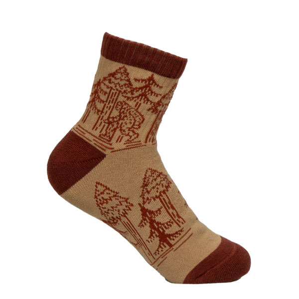 I Spy Yeti Quarter Sock