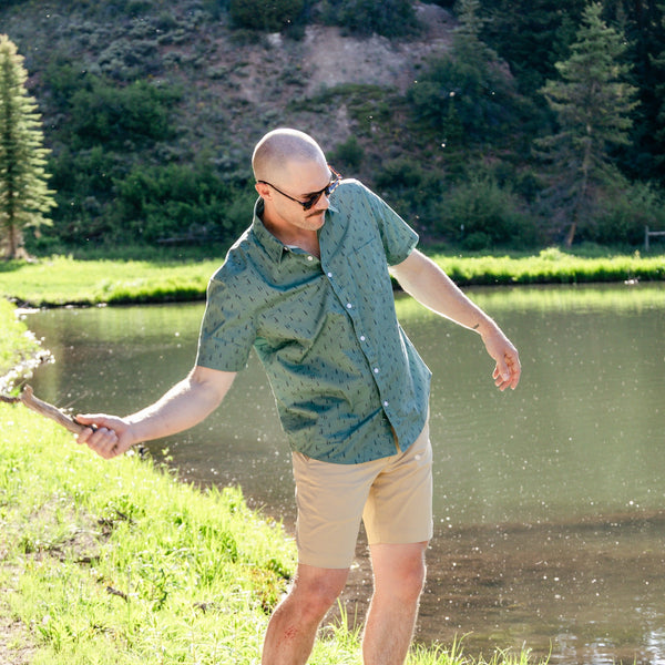 Evergreen Camp Shirt