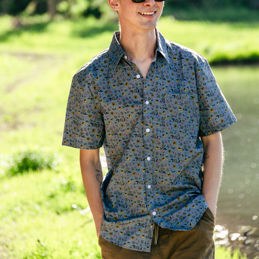 Wild Florals Camp Shirt