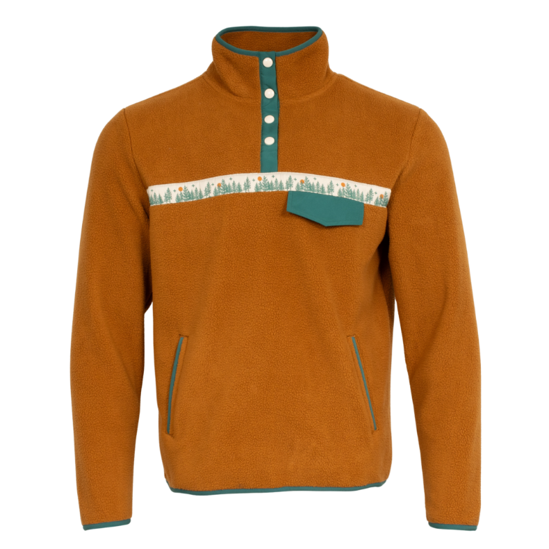 Retro Sun Horizon Fleece
