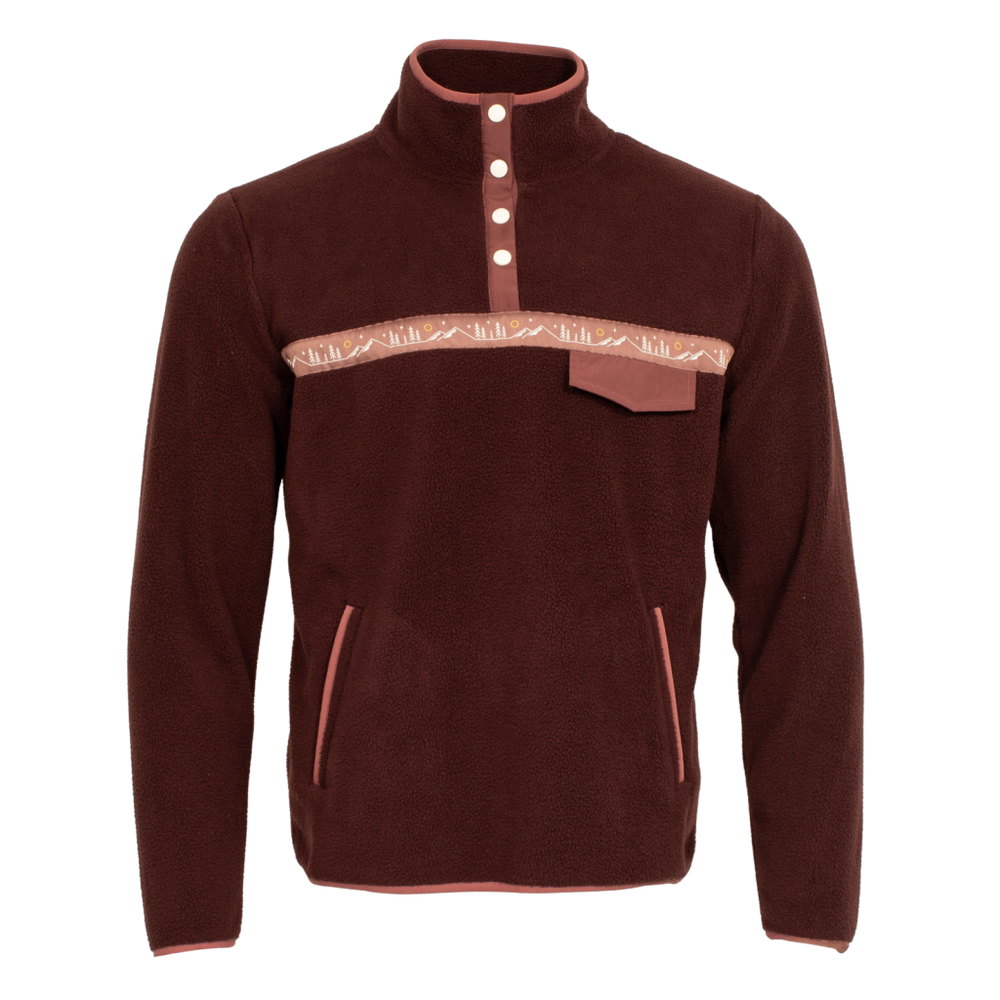 Retro Dusk Horizon Fleece