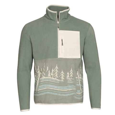 Sage and Spruce Fleece