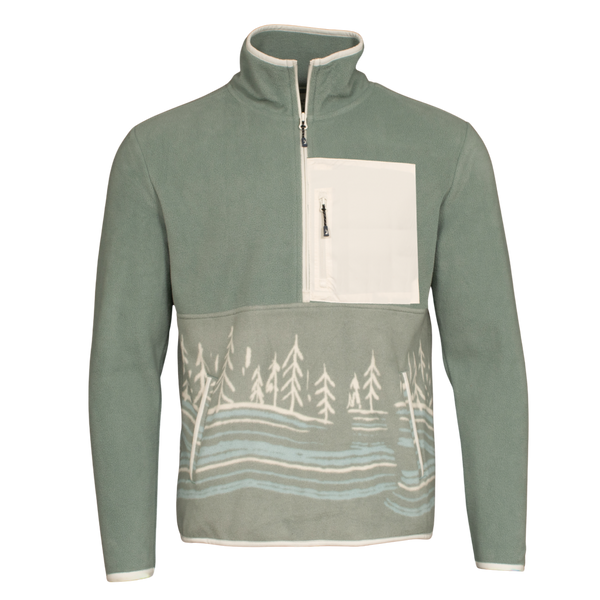 Sage and Spruce Fleece
