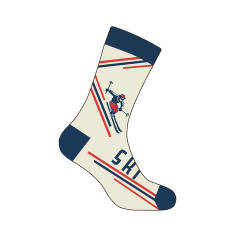 Retro Ripper Merino Sock