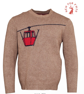 Retro Gondi Knit Sweater