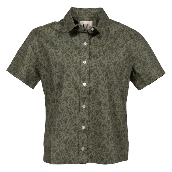 Mushroom Women's Camp Shirt