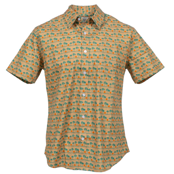 Sunset Palms Camp Shirts