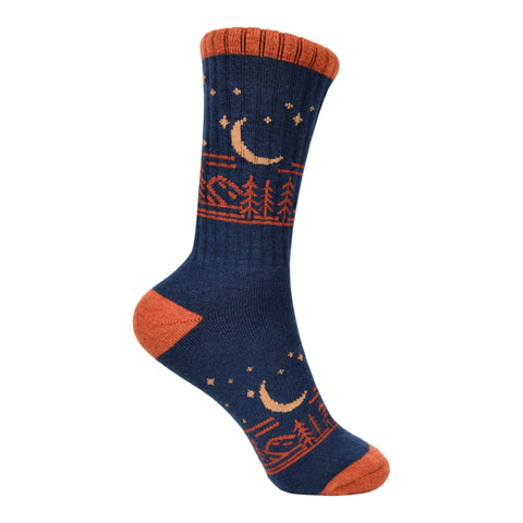 Midnight Forest Merino Sock