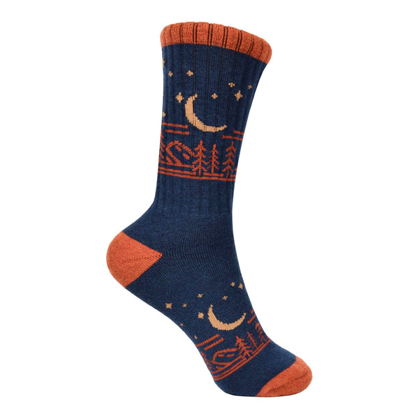Midnight Forest Merino Sock