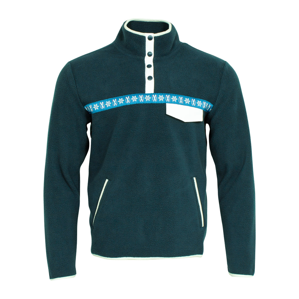 Retro Midnight Horizon Fleece