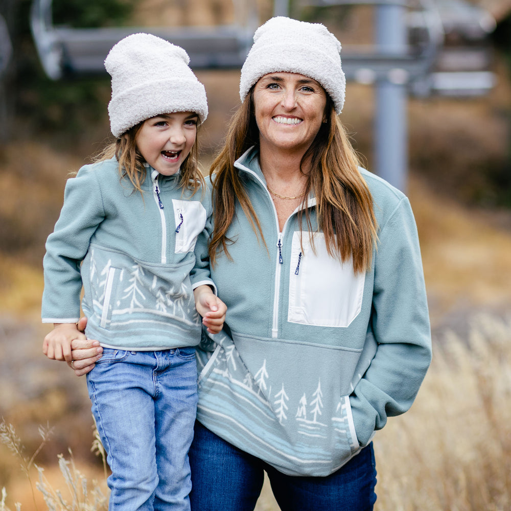 Sage and Spruce Fleece