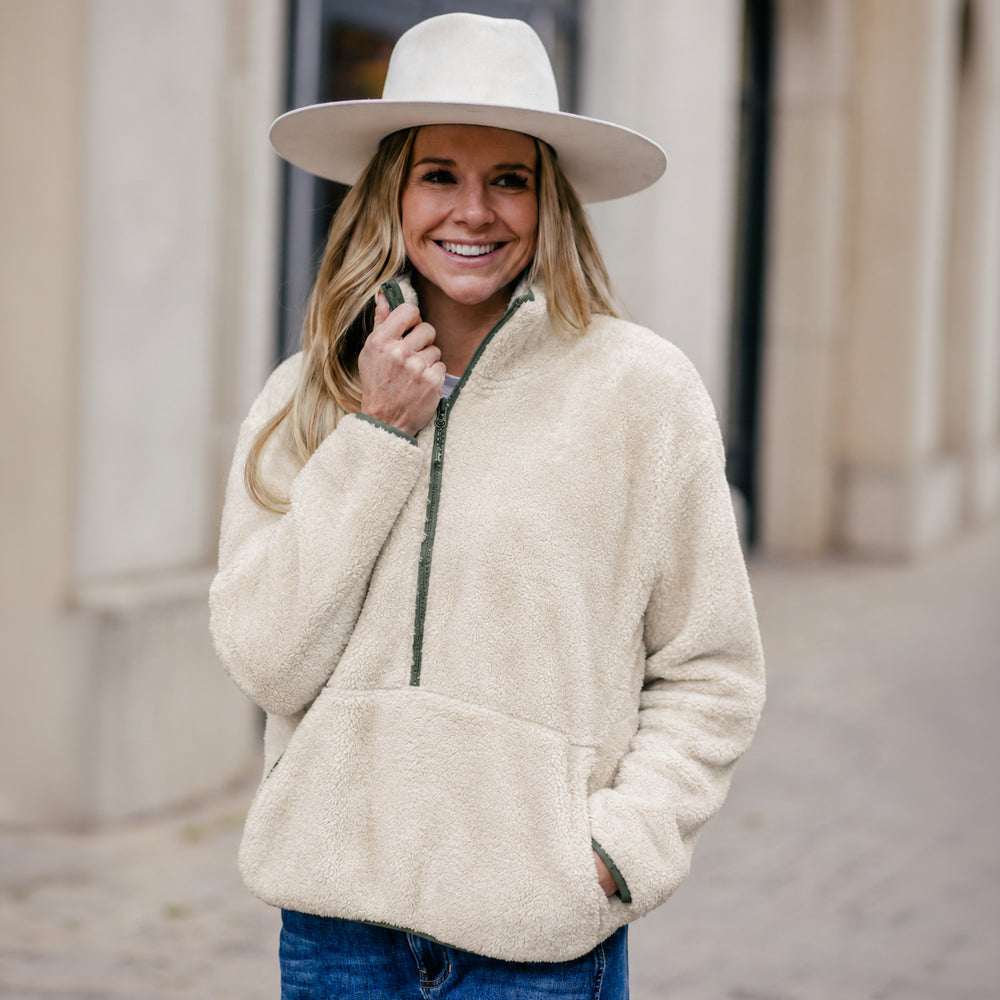 Womens Oaty Fluffle Fluff Fleece
