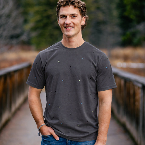 Trail Signs Embroidered Tee