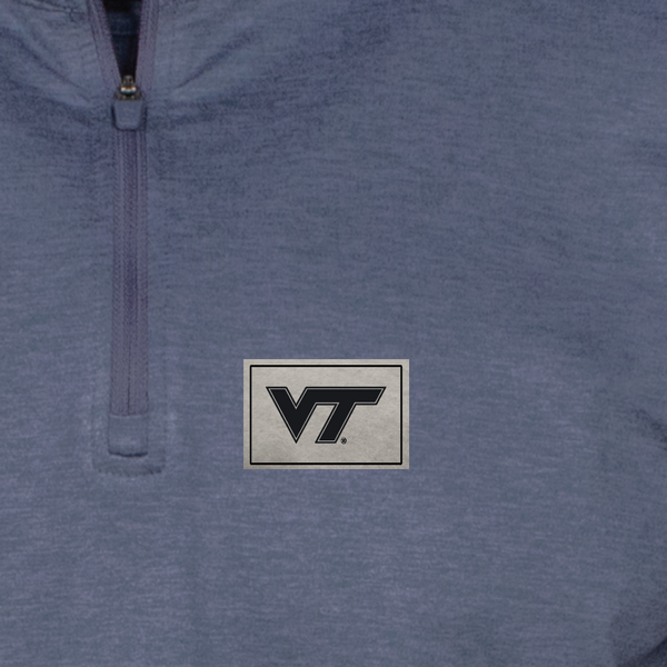 Virginia Tech Fandom - Performance Soft Navy Quarter Zip