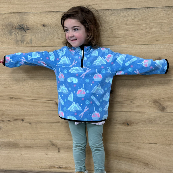 Kings and Queens of Apres Fleece Toddler Quarter Zip